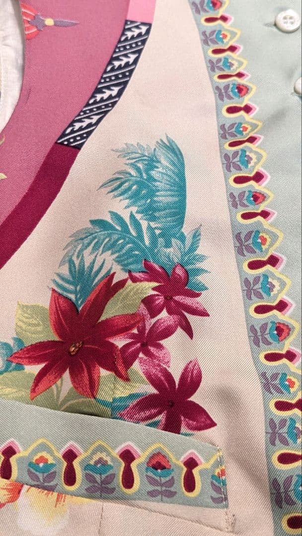 【 美来2025  】ETRO エトロ ジレ ベスト シルク 40