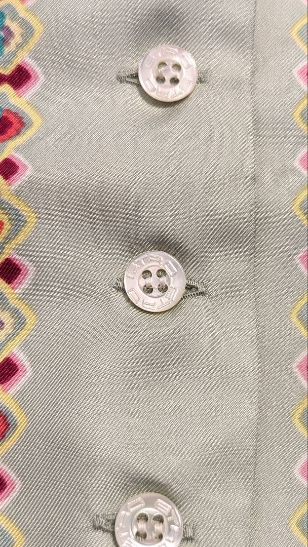 【 美来2025  】ETRO エトロ ジレ ベスト シルク 40