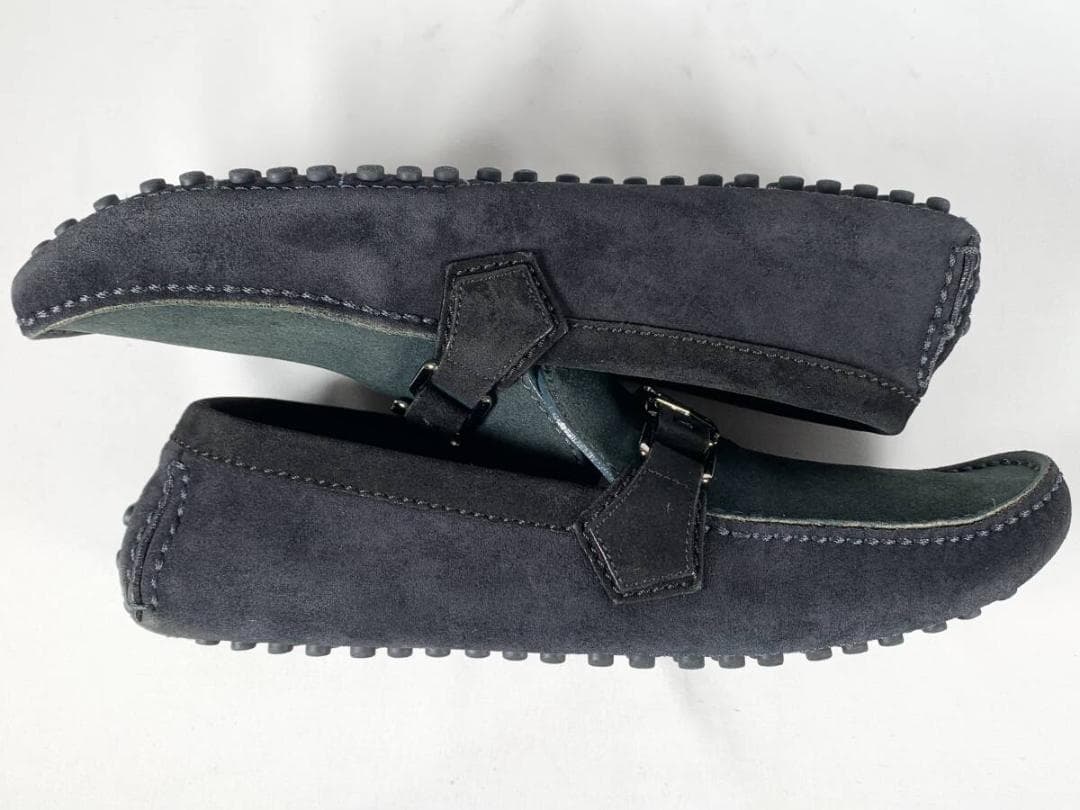 st185【正規】極美品 ルイヴィトン スエード ドライビングシューズ 7