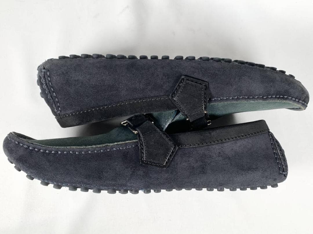 st185【正規】極美品 ルイヴィトン スエード ドライビングシューズ 7
