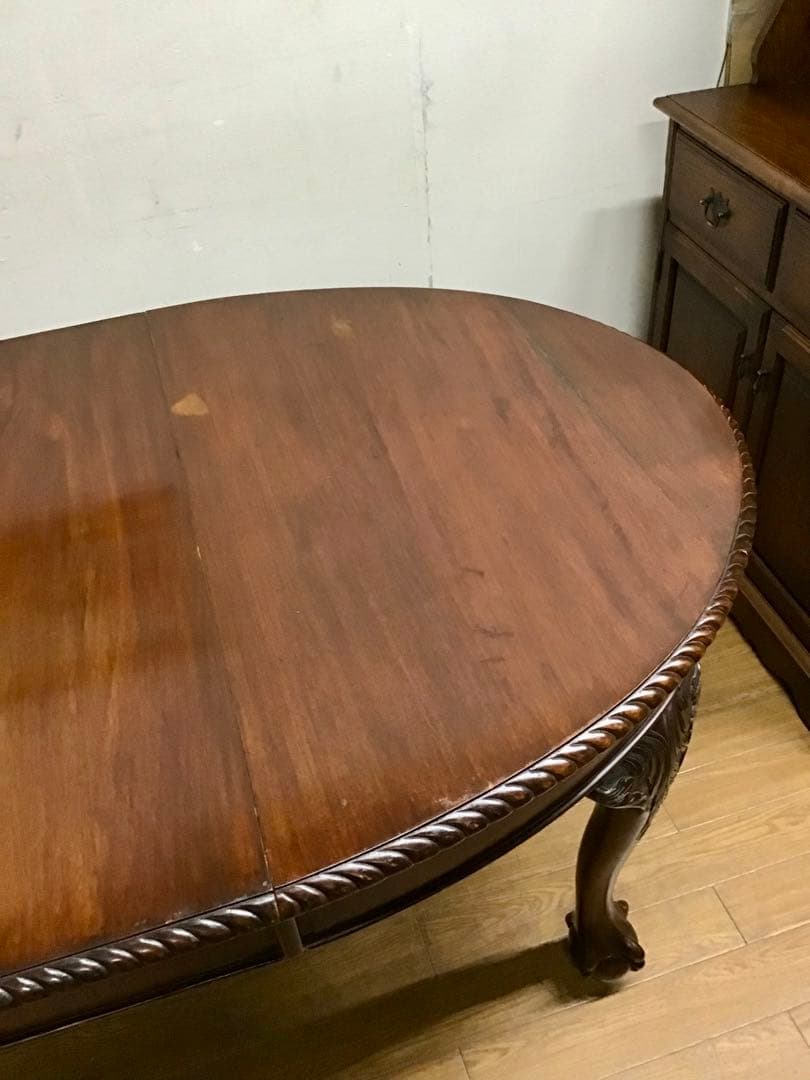 UZZY☆管360☆イギリス製☆チッペンデールエクステンションテーブル