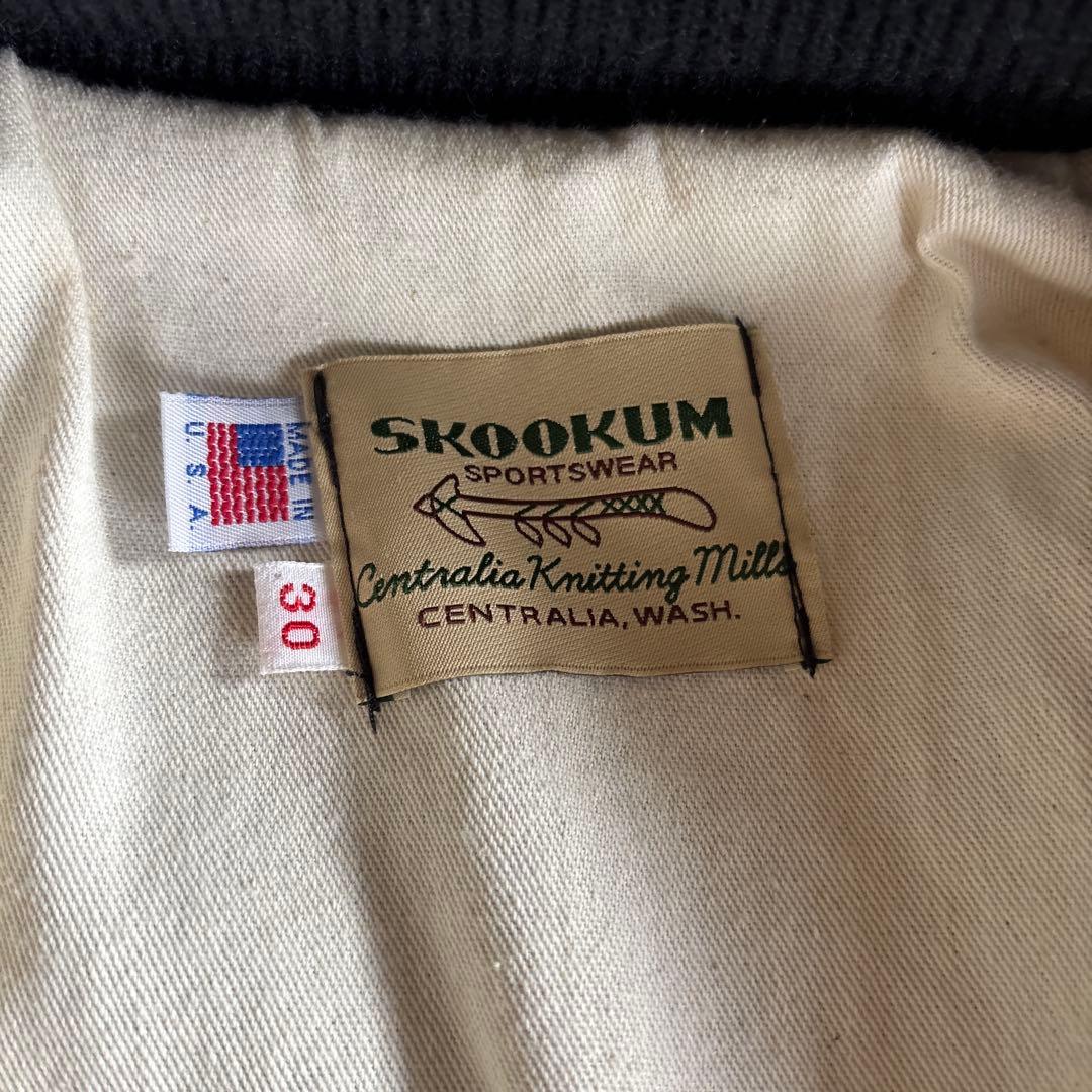 スクーカム　SKOOKUM USA ネイビー　サイズ30