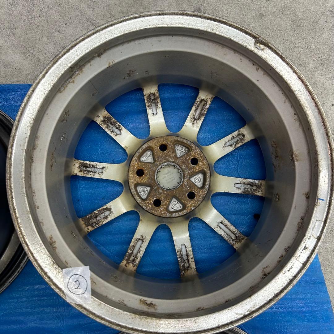 スバル純正 GDB 17インチホイール 中古