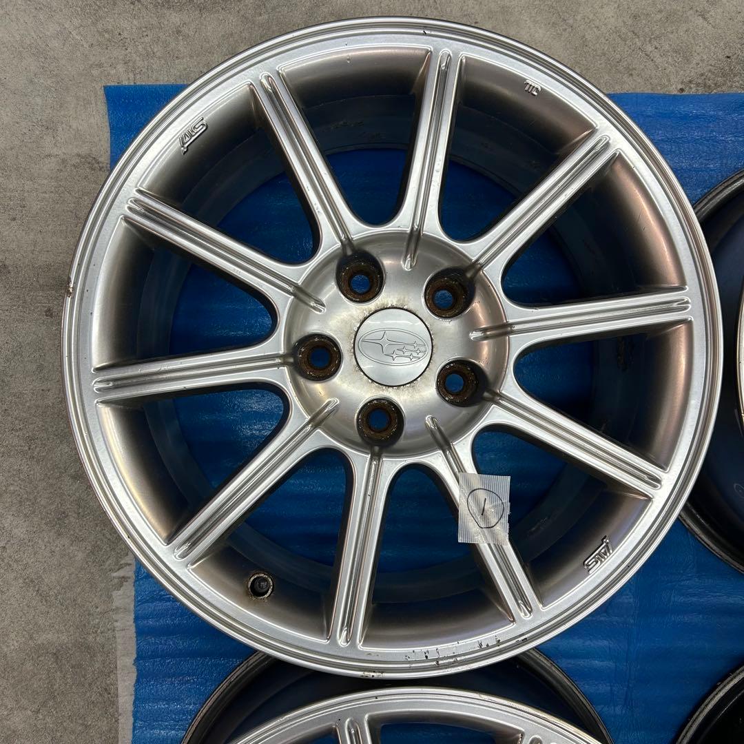スバル純正 GDB 17インチホイール 中古