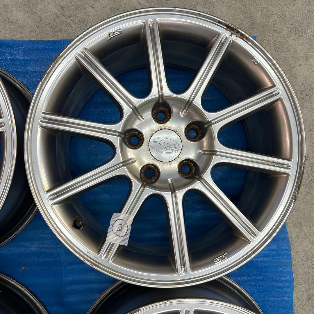 スバル純正 GDB 17インチホイール 中古