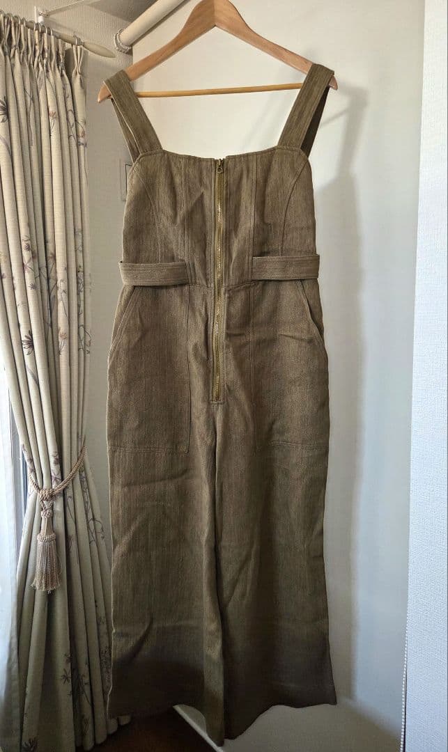 INSCRIRE リネンサロペット 36