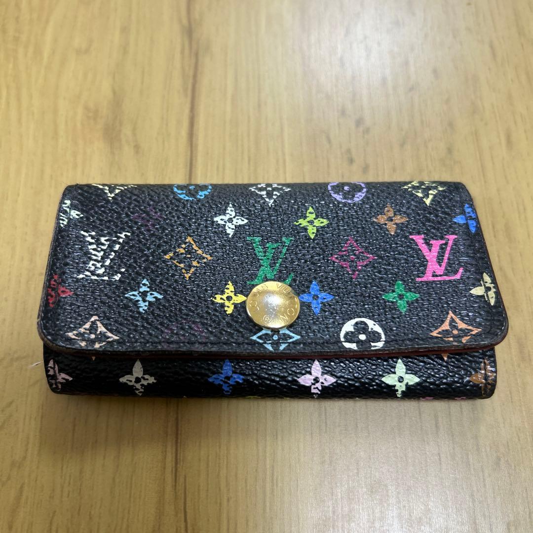 ヴィトン　キーケース　カラフルモノグラム