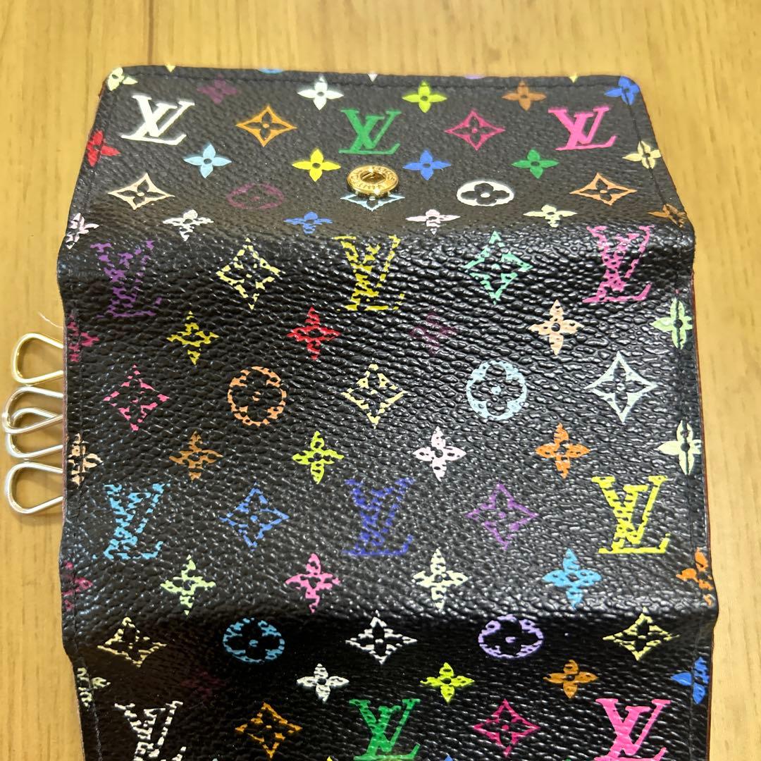ヴィトン　キーケース　カラフルモノグラム