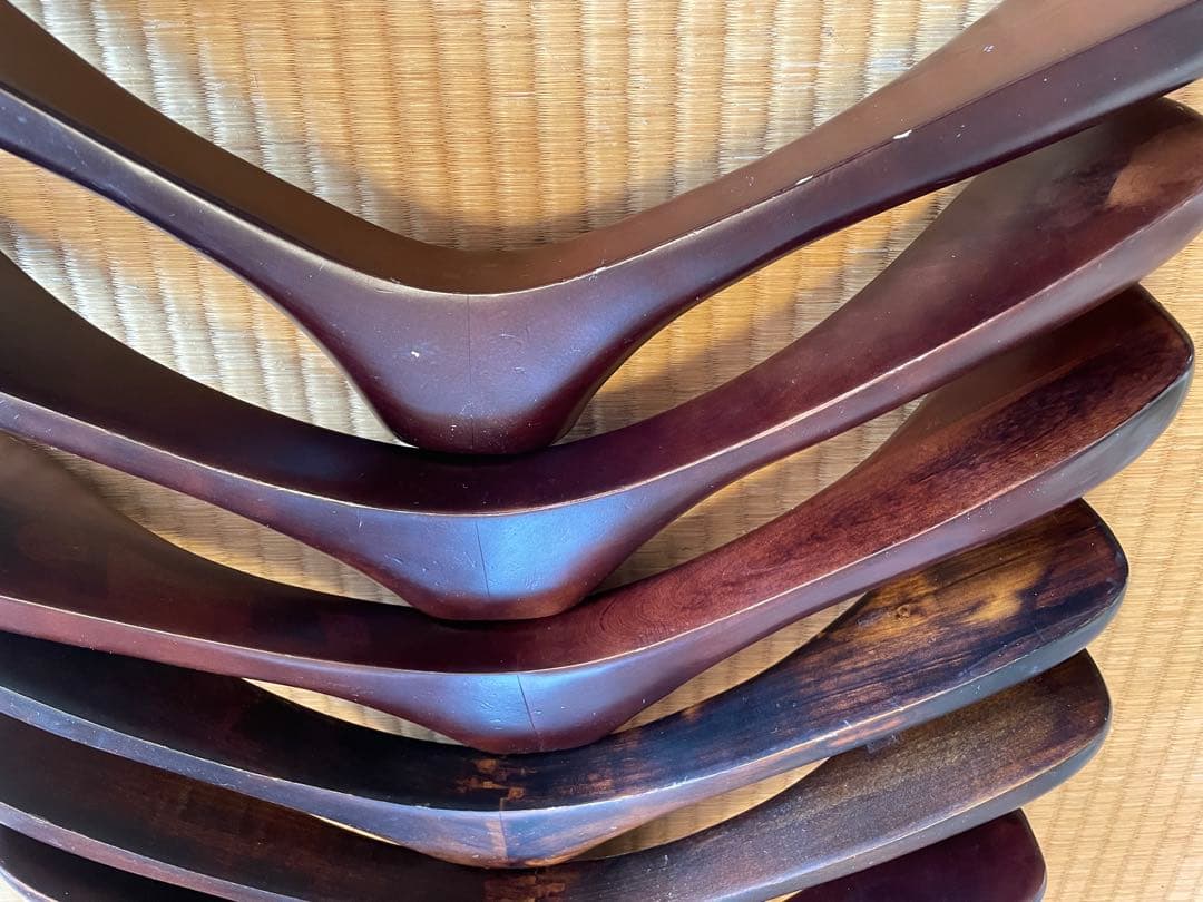 トムフォード　木製衣類ハンガー 10本セット