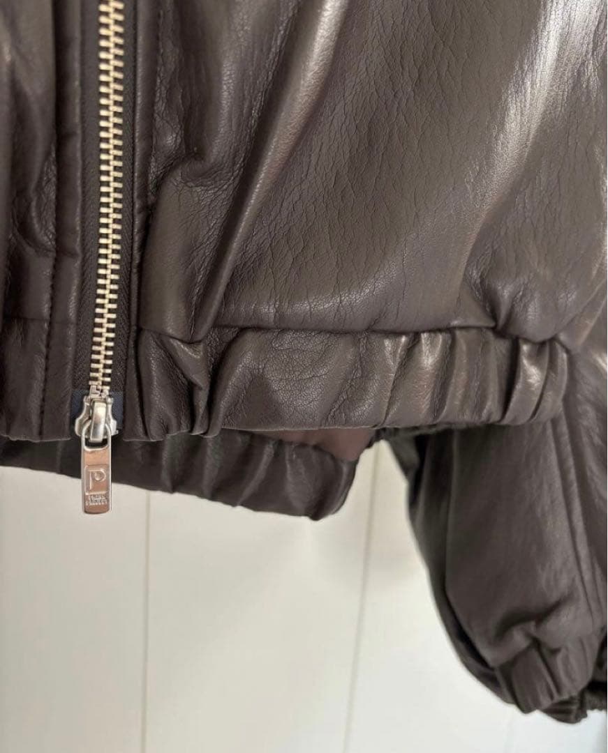 PRANK PROJECT フェイクレザーパテッドトラックジャケットJacket