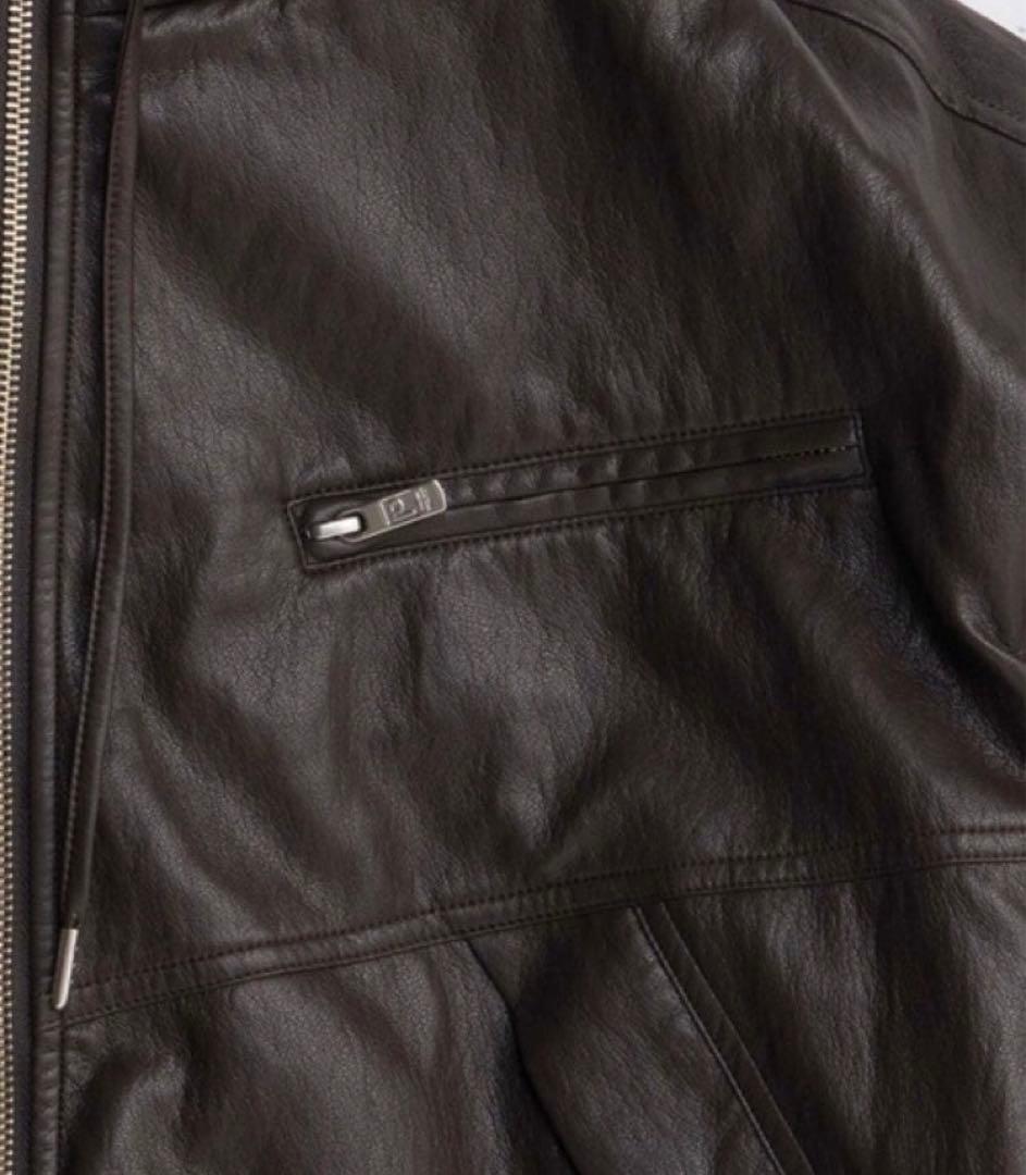 PRANK PROJECT フェイクレザーパテッドトラックジャケットJacket