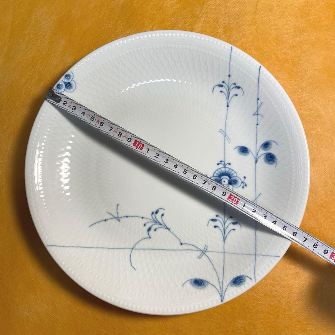 ロイヤルコペンハーゲン　ブルーパルメッテ　26cmプレート　4枚セット