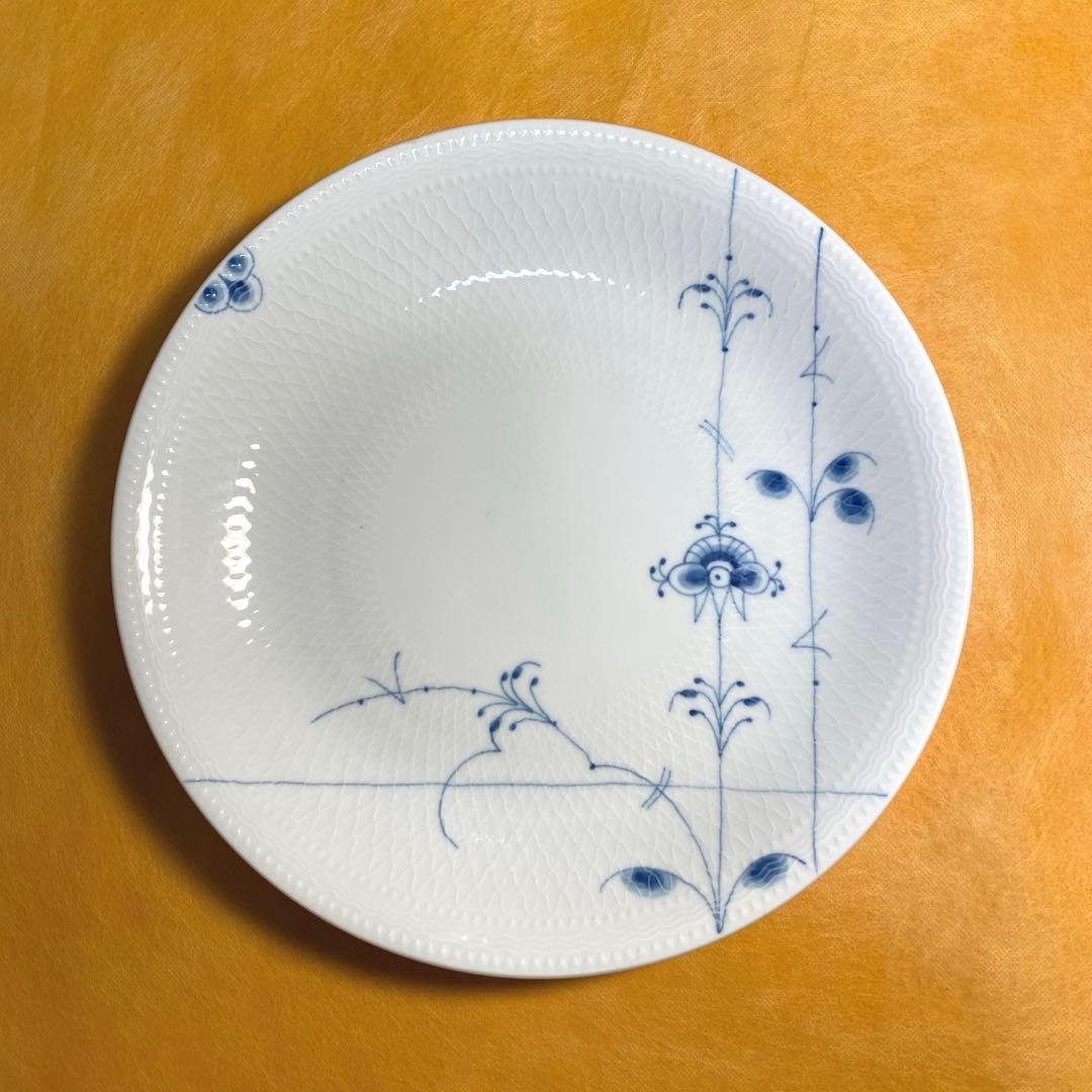 ロイヤルコペンハーゲン　ブルーパルメッテ　26cmプレート　4枚セット