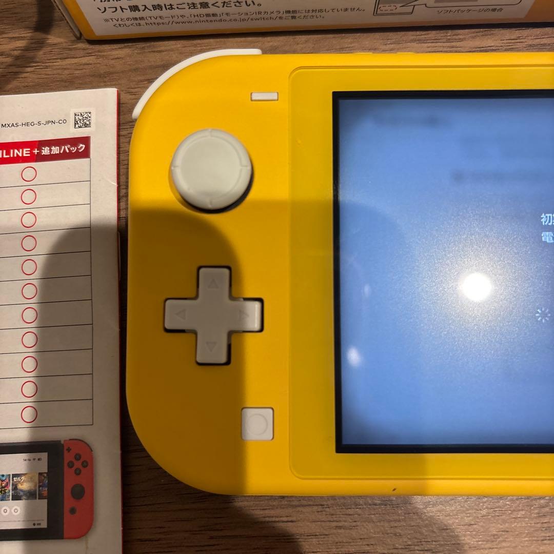Switch lite 本体＋充電器