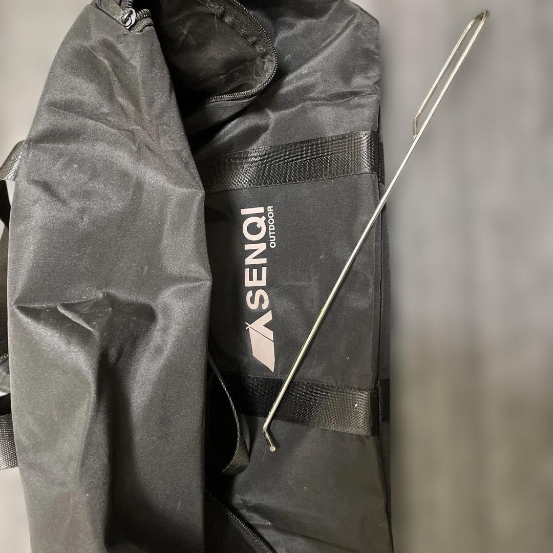 おまけ煙突付きSENQI 薪ストーブ キャンプ テント コンロ 折りたたみ式