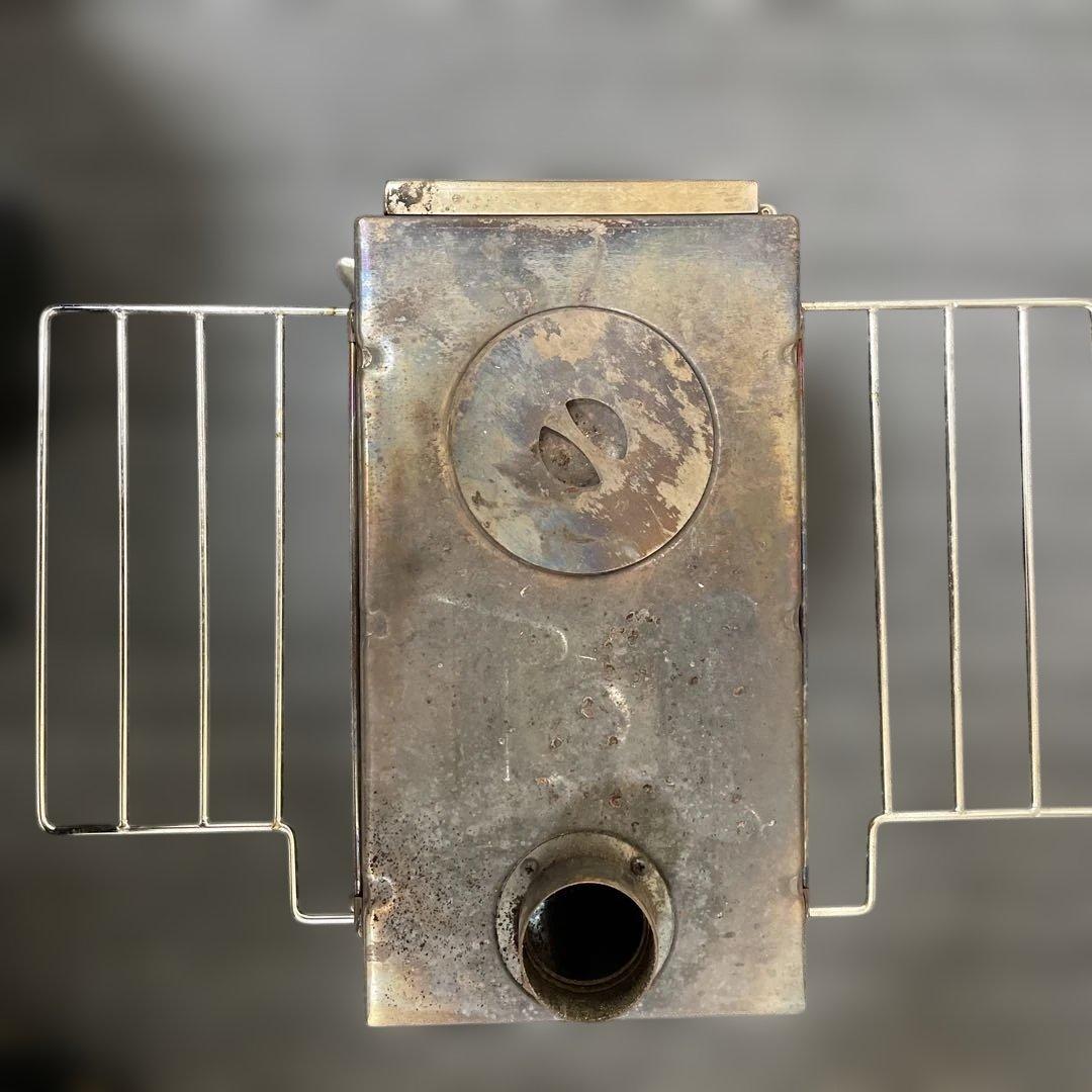 おまけ煙突付きSENQI 薪ストーブ キャンプ テント コンロ 折りたたみ式