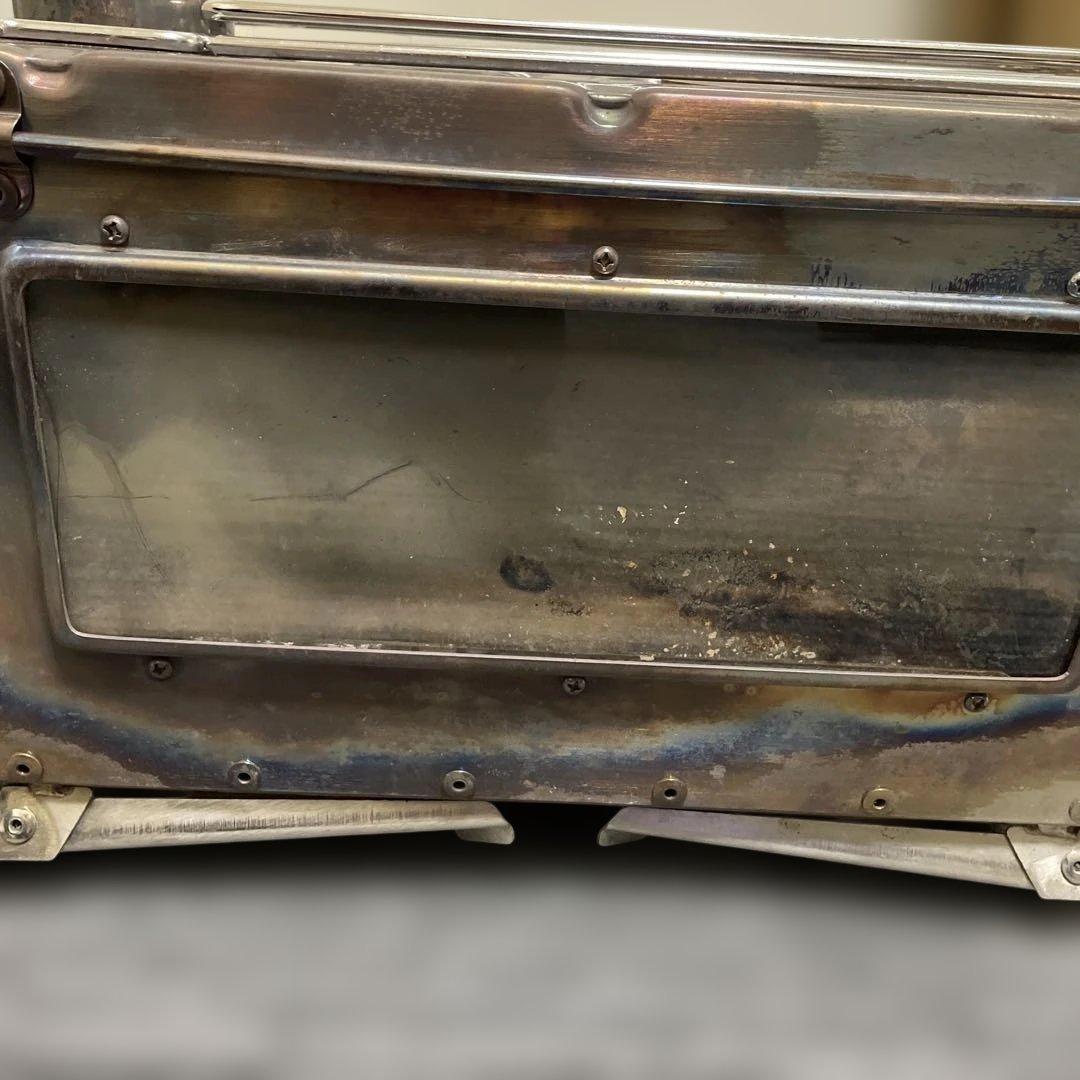 おまけ煙突付きSENQI 薪ストーブ キャンプ テント コンロ 折りたたみ式