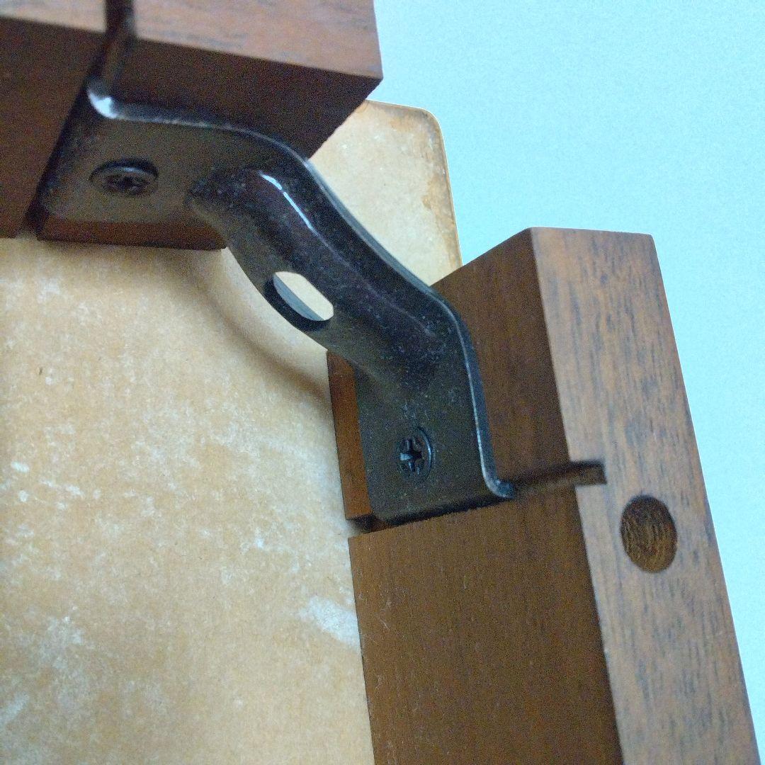 ✩アンティークテーブル ＋折り畳みテーブルセット　ダークブラウン　美品✩