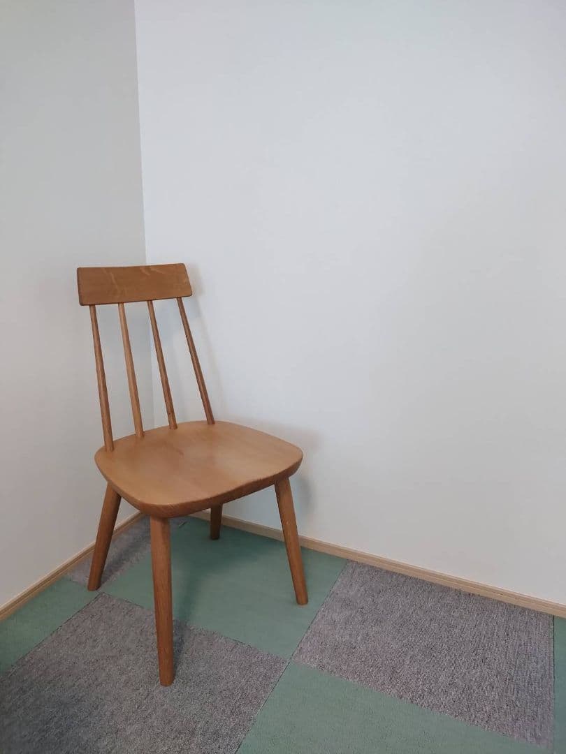 ☆【国産】☆飛騨産業☆ツグミ チェア 　ホワイト・オーク2脚　①/4　④/4