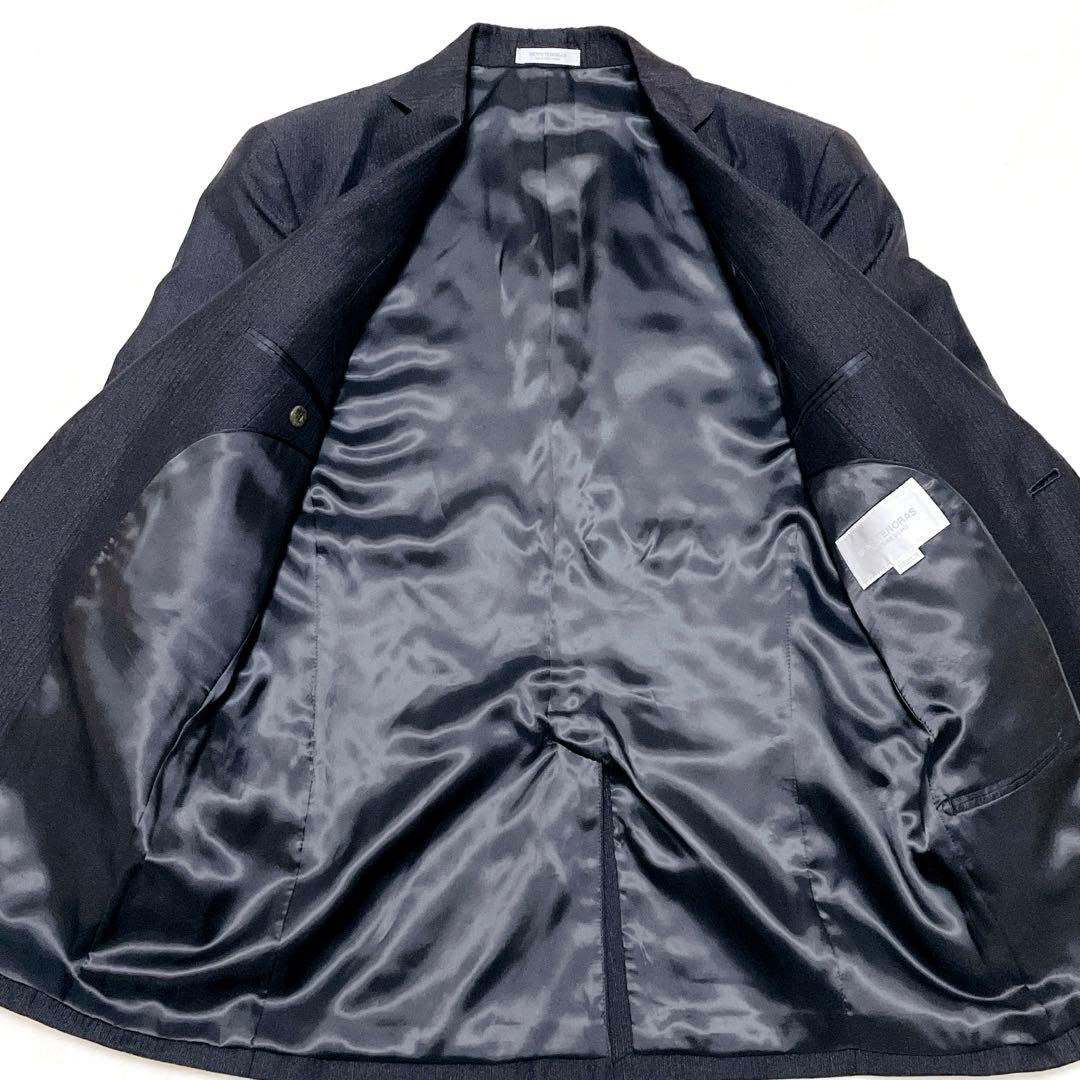 【美品】MEN'S TENORAS スーツ　3ピース　セットアップ　ウール混