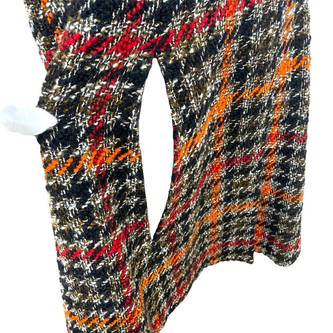 極美品✨グレースコンチネンタル　ツイードケープコート　ポンチョ　希少