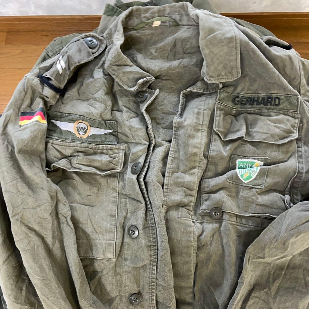 e*a様 B ユーロ古着ミリタリー迷彩カモフラジャケットパンツ長袖類30着セット