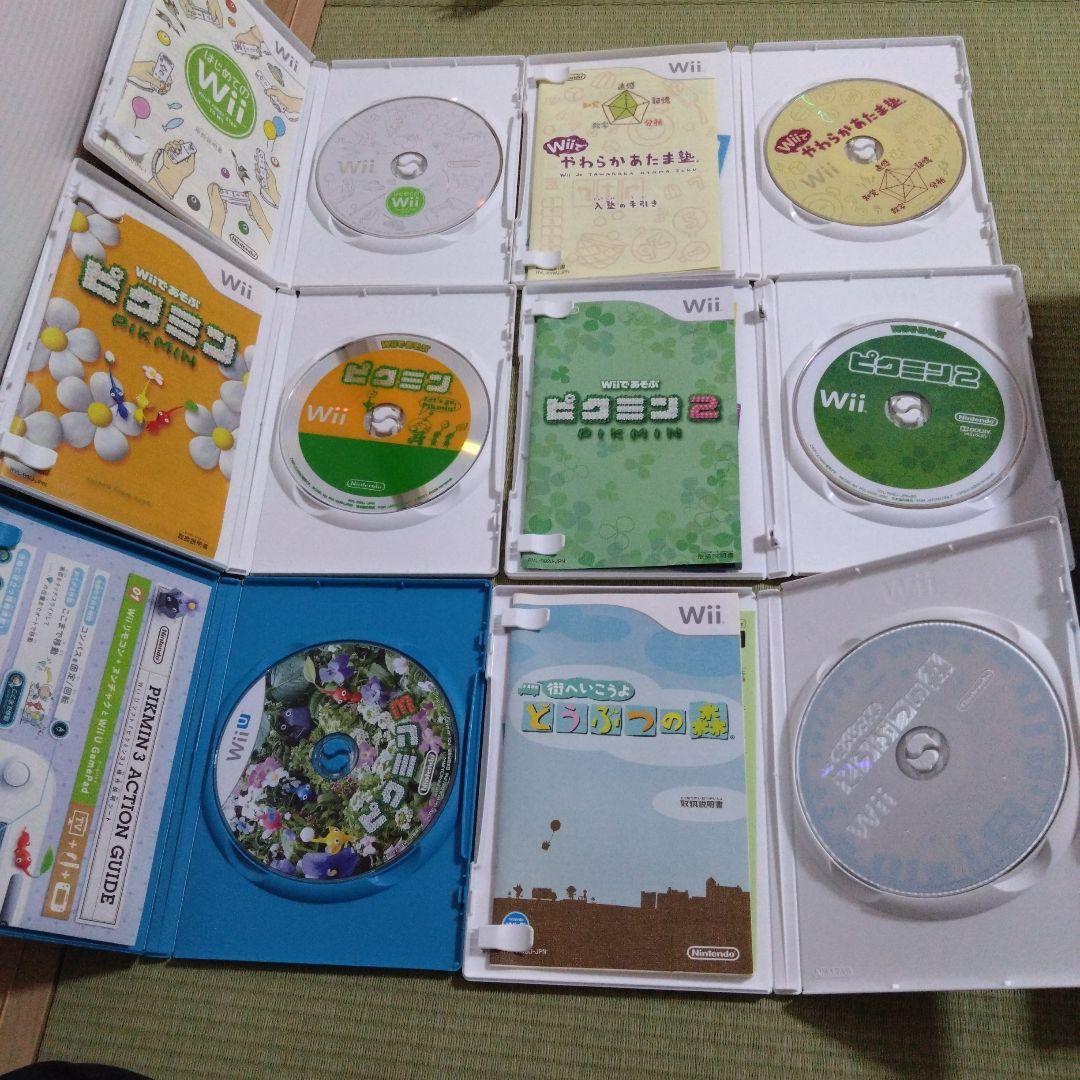 【ソフト８本付】Nintendo Wii U WII U 　SHIRO