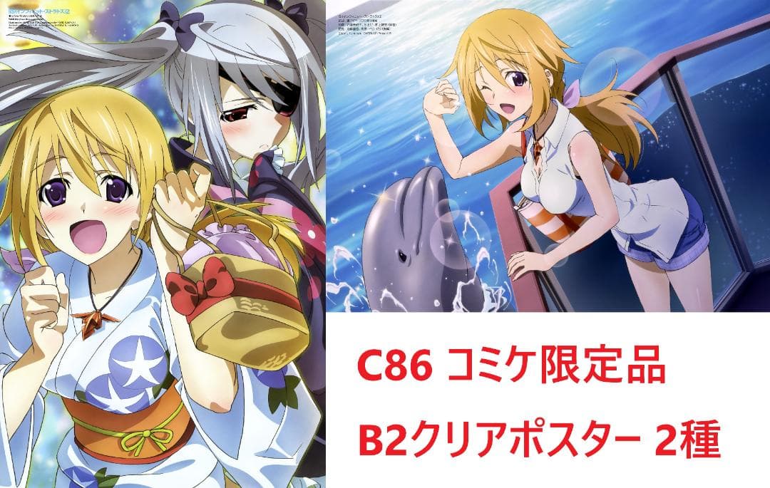 【コミケ限定】 IS インフィニット・ストラトス ポスター3種