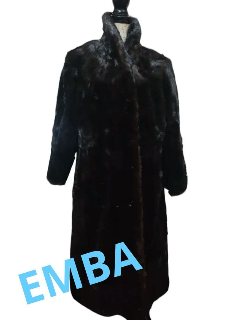 5 超美品　エンバ　EMBA　ミンクファーコート　ロングコート