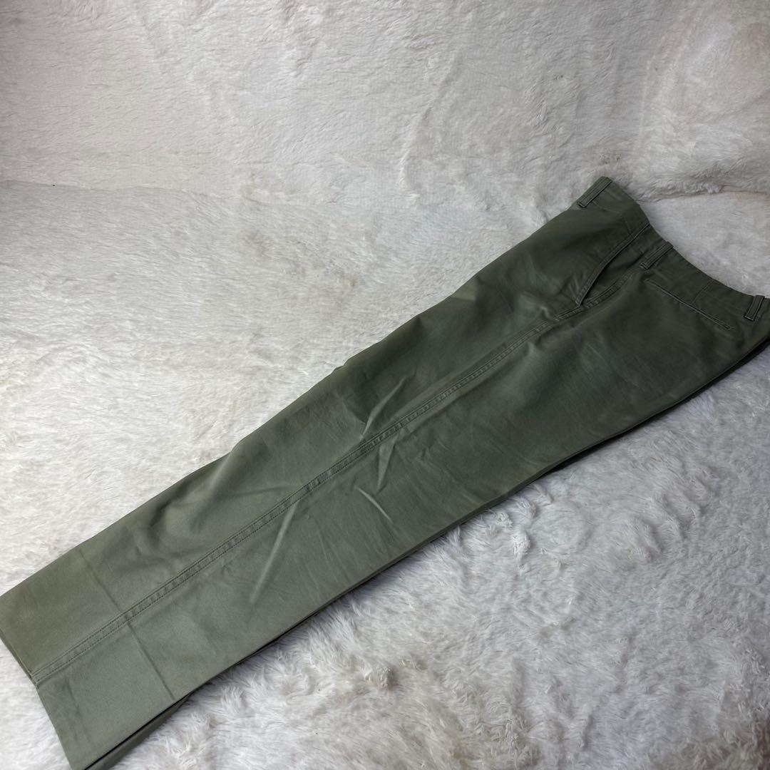 美品 ルイヴィトン 薄グリーン チノパン イタリア製 48 XL