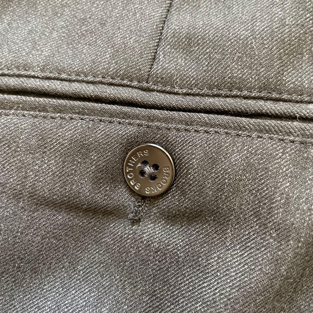 80sブルックスブラザーズ　スラックス　ウール　アメリカ製　ブラック　黒　w31