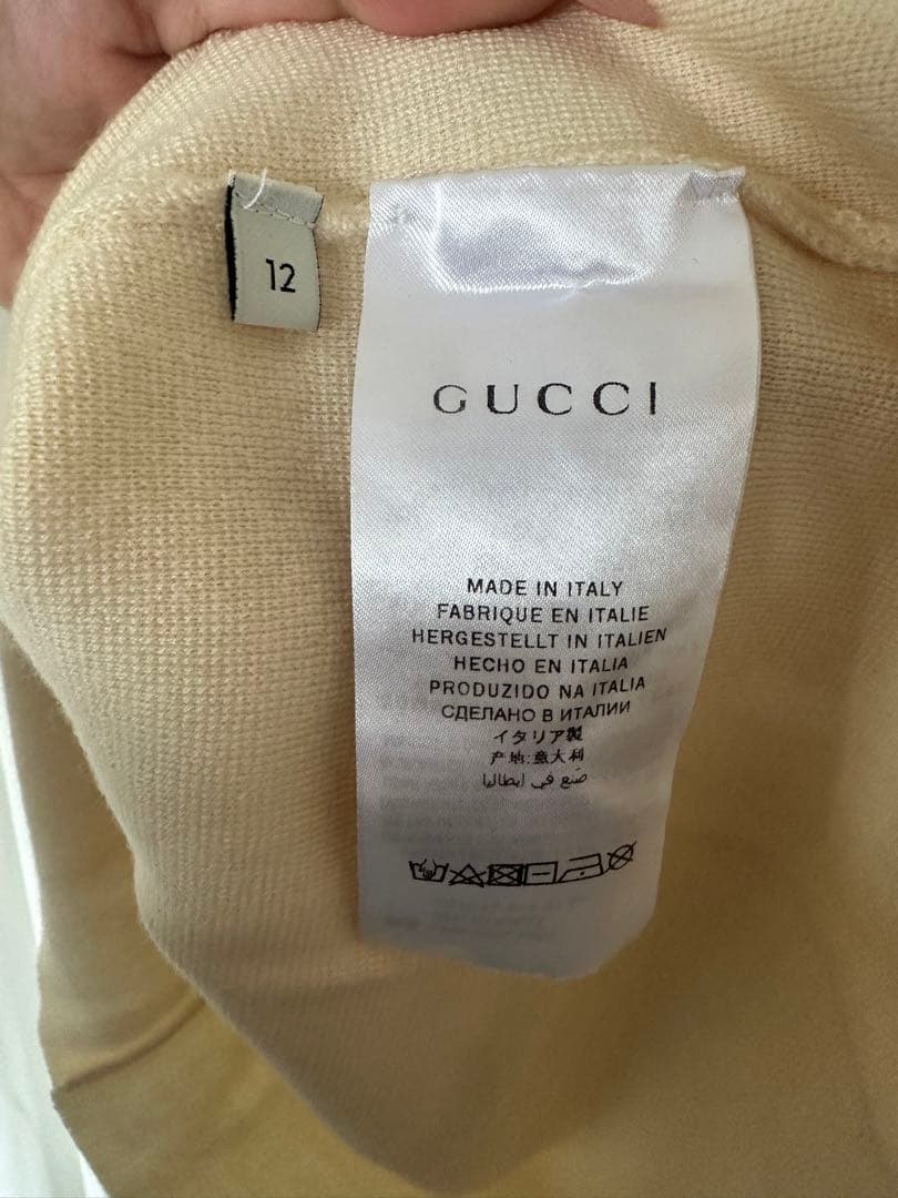 GUCCI グッチチルドレン ニットワンピース 12Y