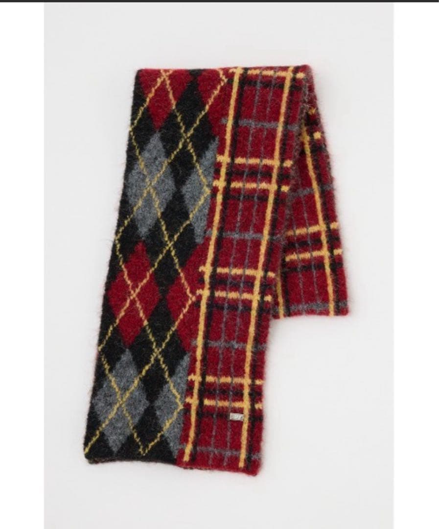 小物 SLY ARGYLE MIX JQ KNIT STALL