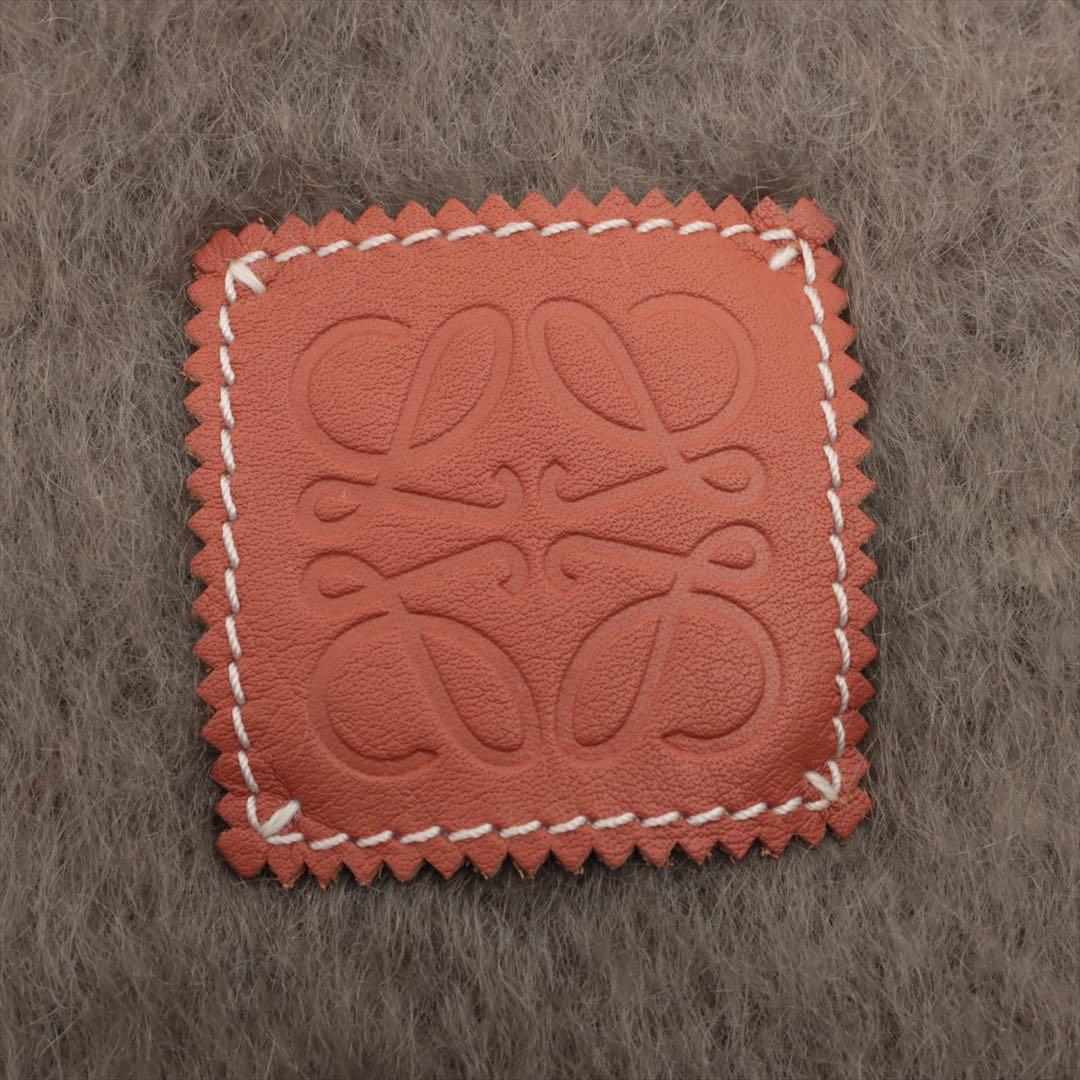 ロエベ アナグラム マフラー モヘア×ウール