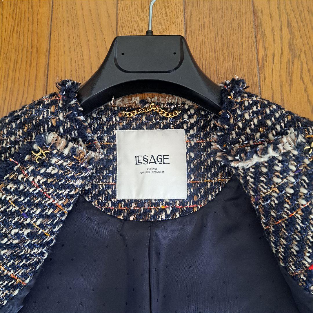 まめこジャーナルスタンダードレサージュ GIOLICAツイードジャケット