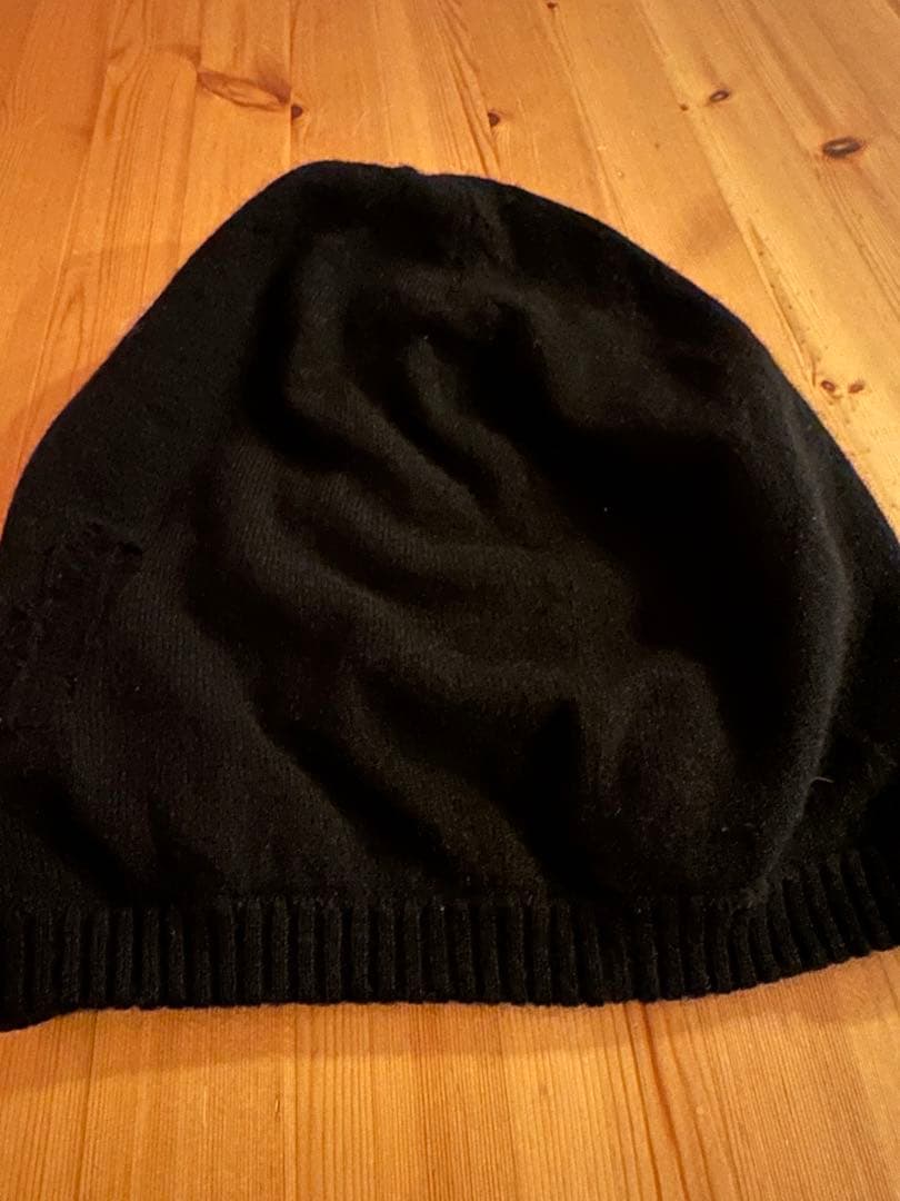 mastermind JAPAN ブラックニット帽 スカルデザイン