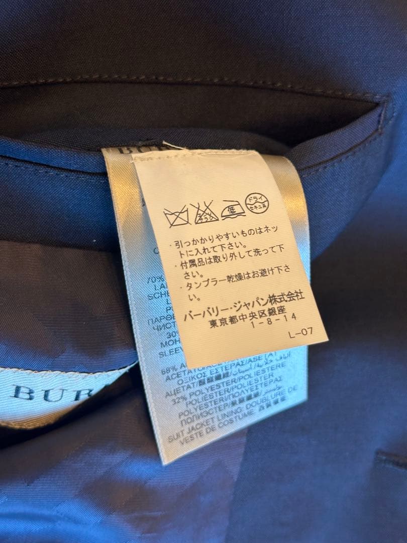 BURBERRYバーバリーメンズスーツ L
