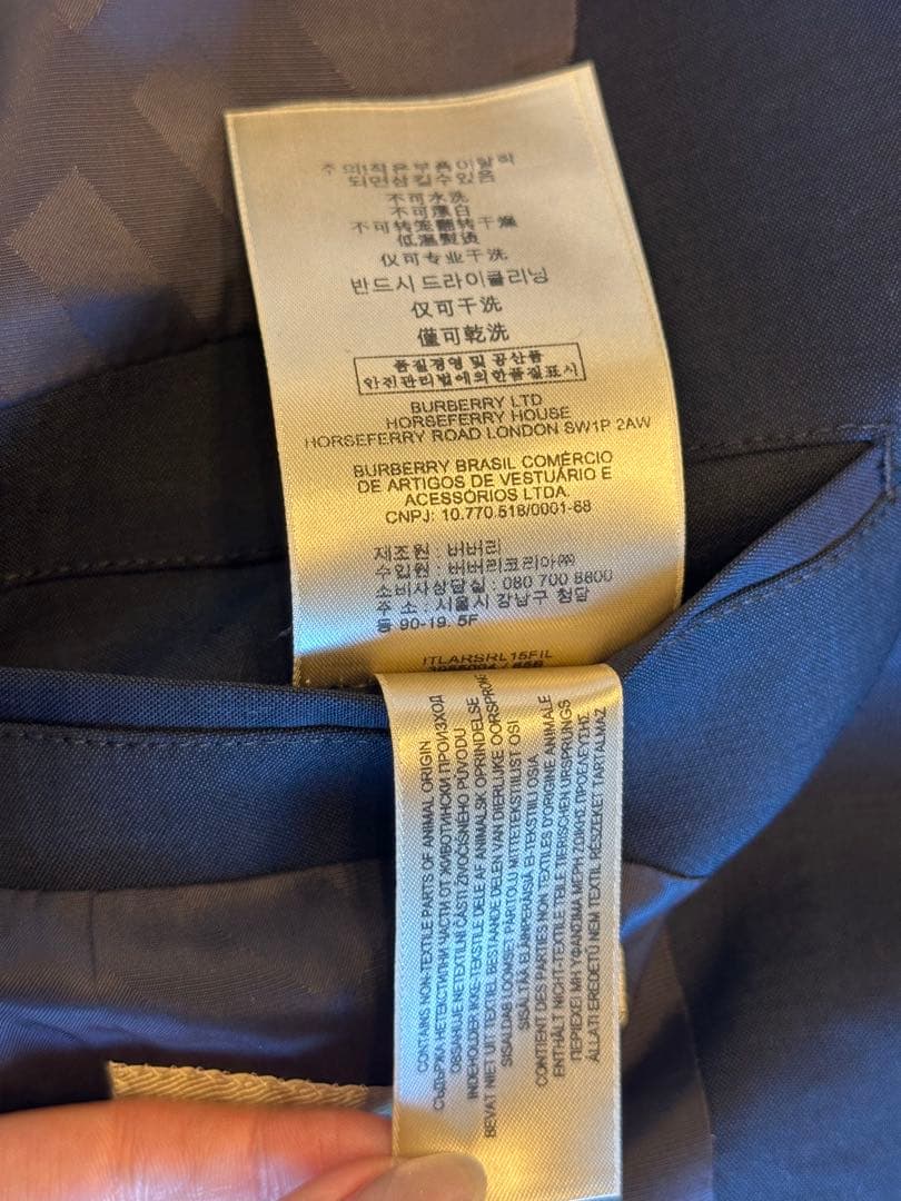 BURBERRYバーバリーメンズスーツ L