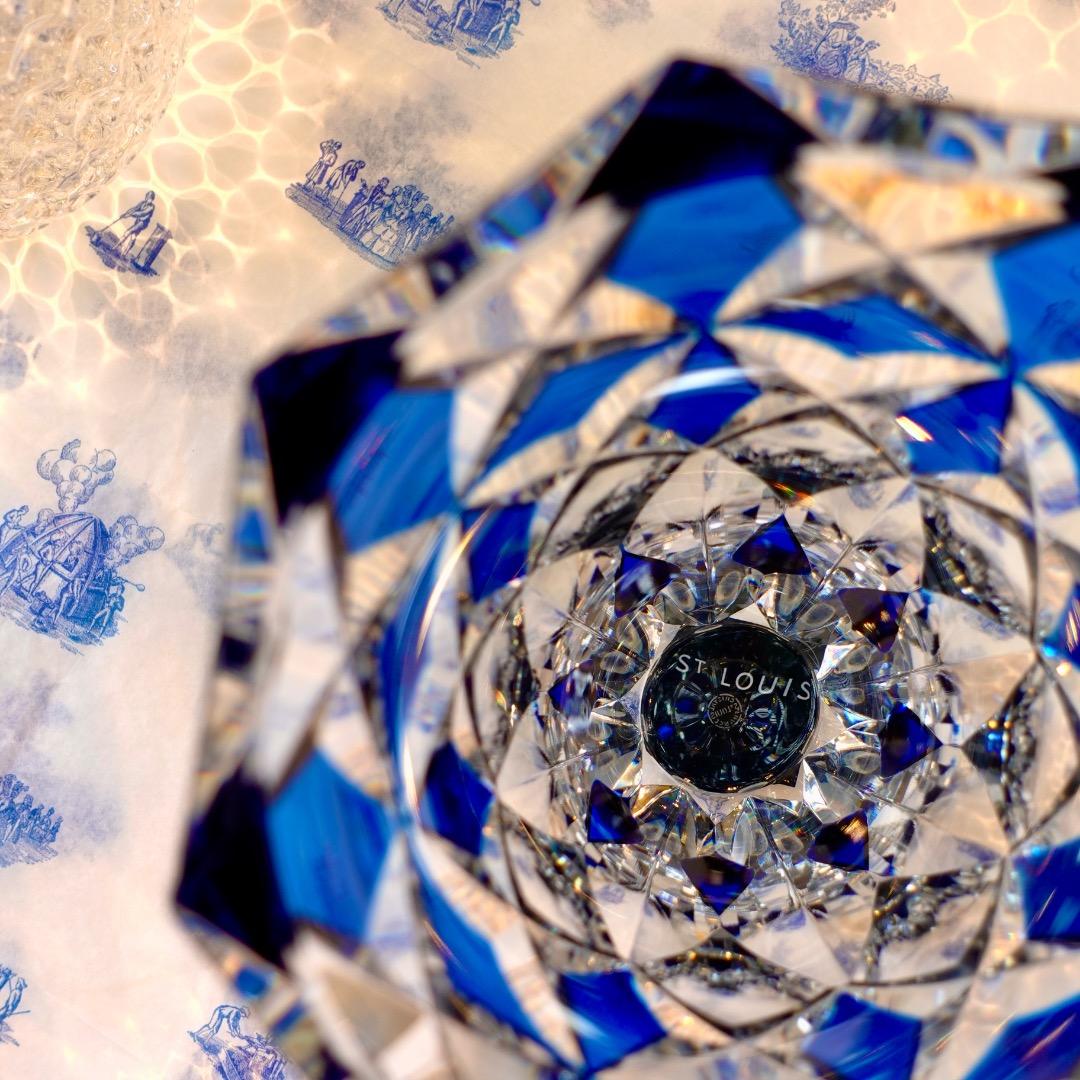 HERMES Saint Louis サンルイ 花瓶 ベース 25cm 美品