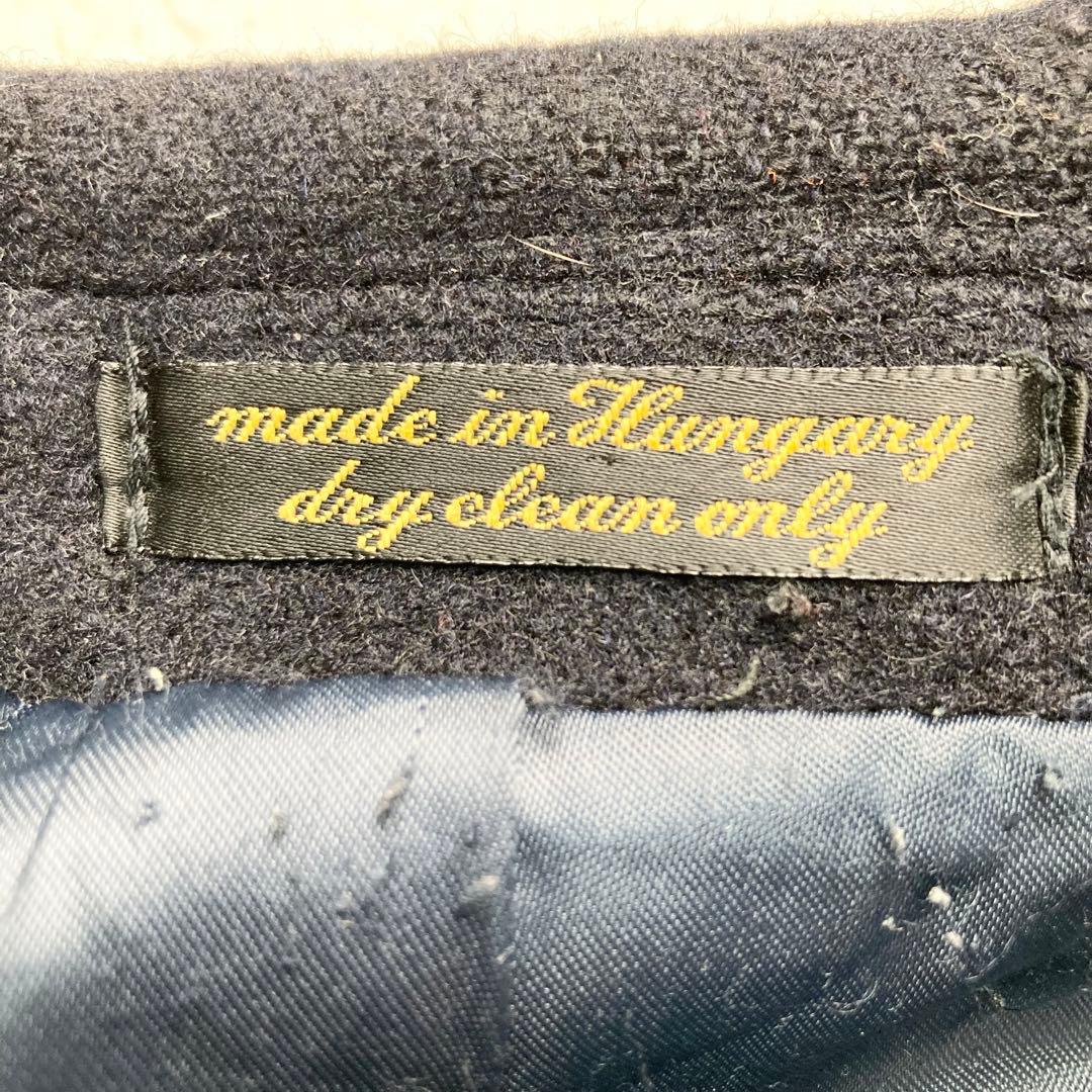 ラルフローレン イタリア製 LAMBSWOOL マキシ丈 チェスターコート L