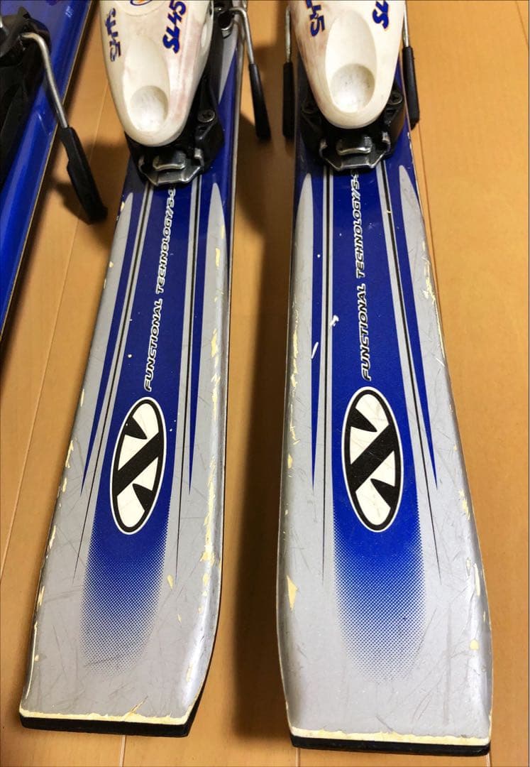 スキー板　ストック付き　2セット②