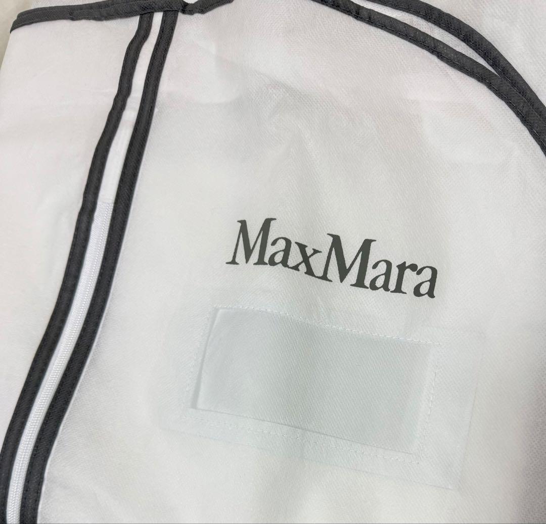 新品値札付 フランス購入 定価約40万円 マックスマーラ キャメル100%ケープ