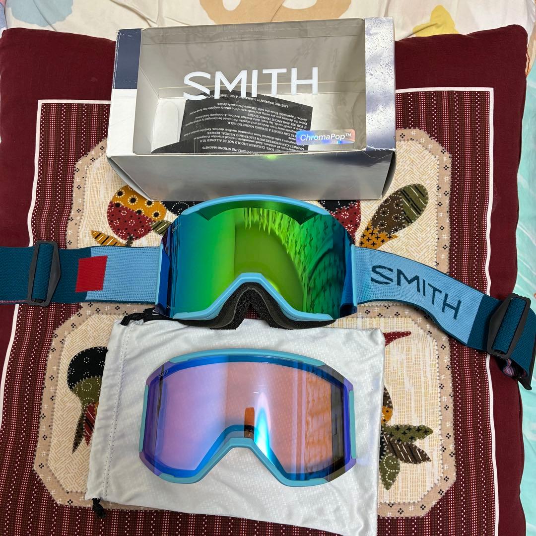 Smith Squad Mag スキー　スノー　Asia fit 2レンズ付き