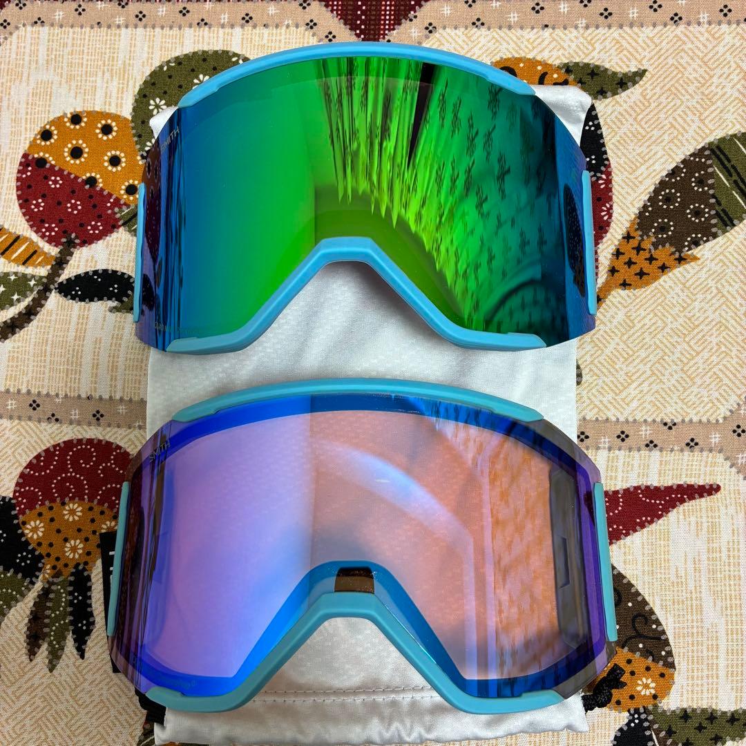 Smith Squad Mag スキー　スノー　Asia fit 2レンズ付き