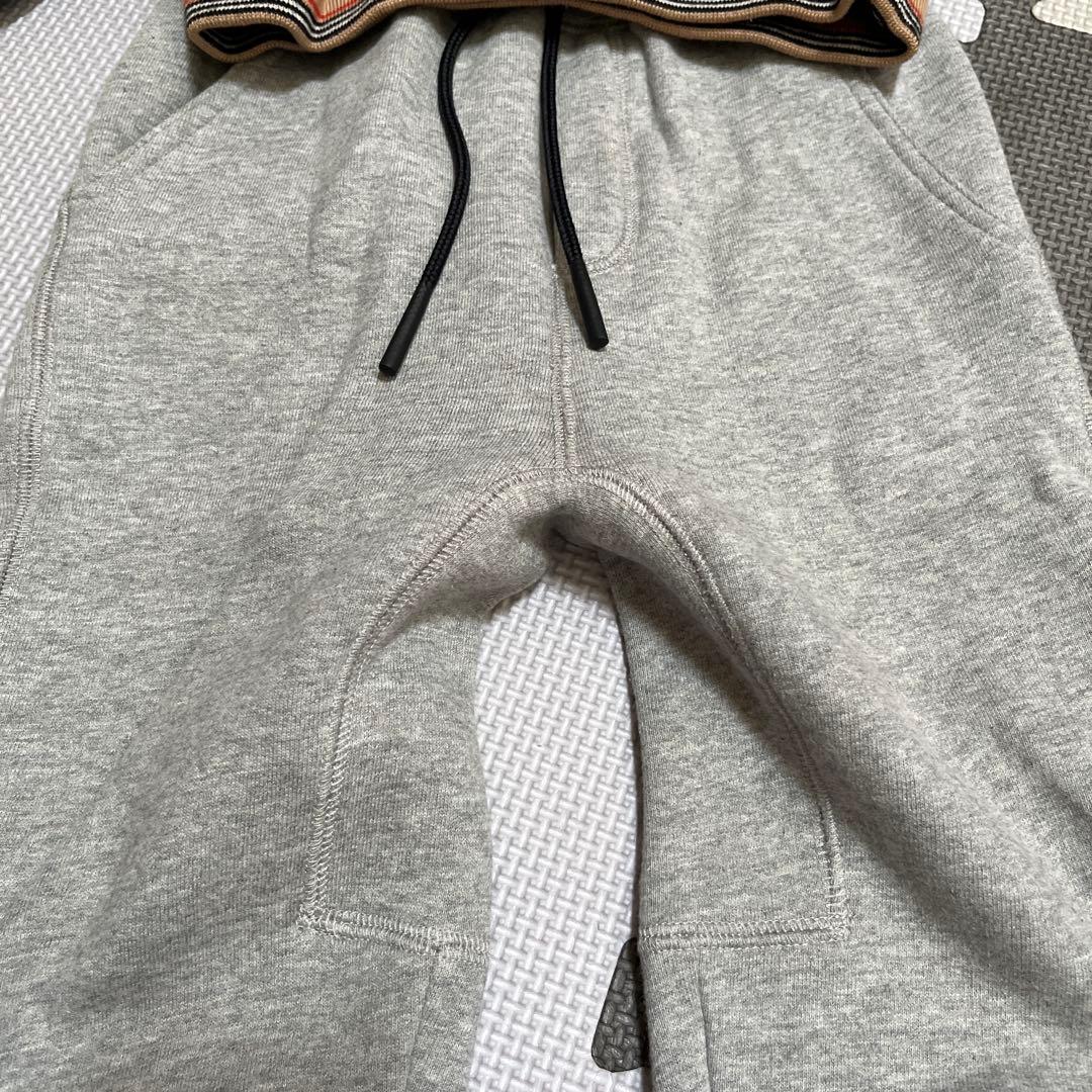 BURBERRY スウェットセット 100cm~ グレー