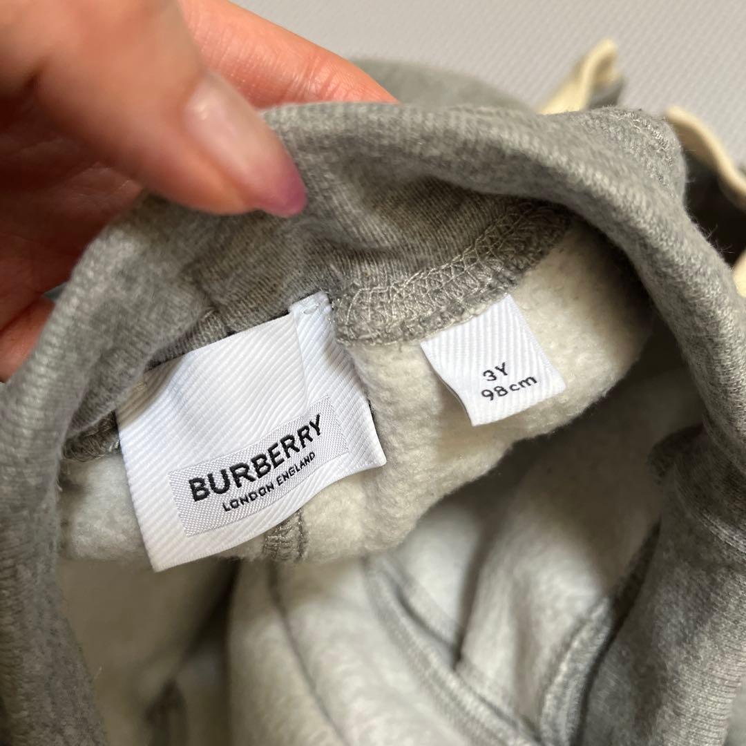 BURBERRY スウェットセット 100cm~ グレー