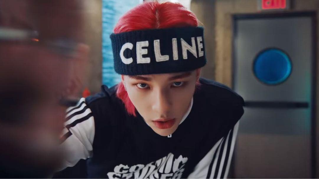 CELINE ヘアバンド　ニット