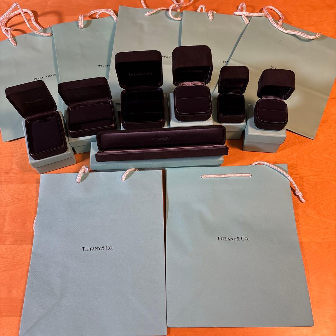 Tiffany ティファニー ジュエリーボックス 空箱 7点セット