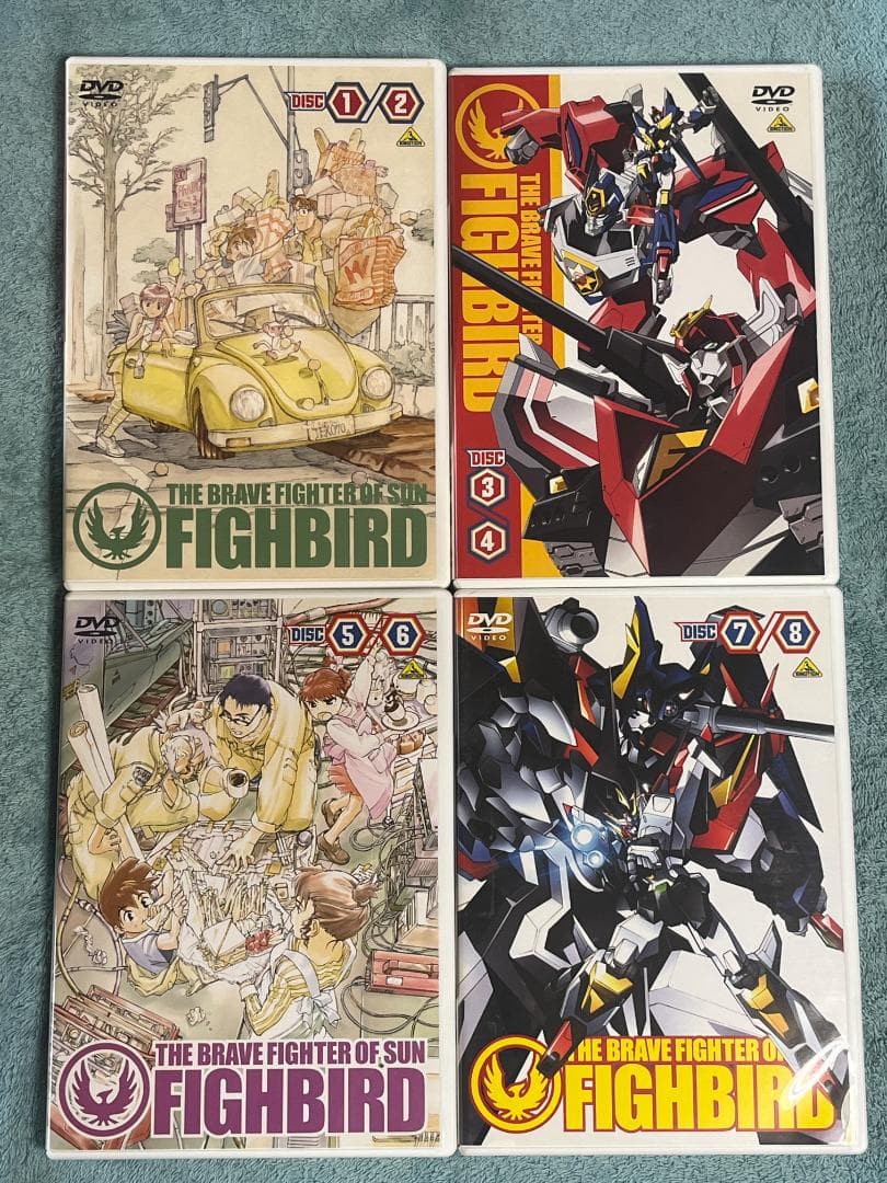 DVD 太陽の勇者 ファイバード BRAVE-BOX 1 & 2セット