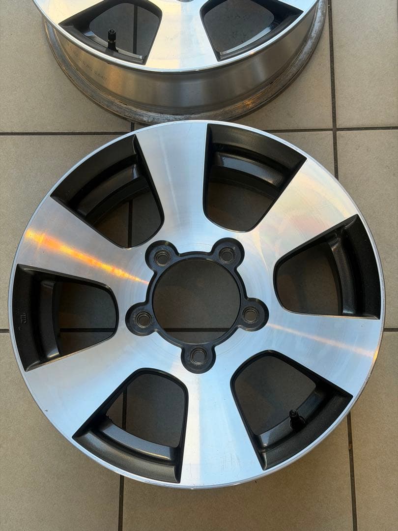 ジムニー JB23 7型後期ランドベンチャー純正アルミホイール 4本